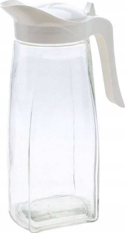 Szklany dzbanek z pokrywką, 1,5 l