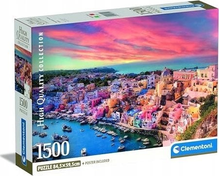 Clementoni Puzzle HQ Picturesque Procida Island 1500 elementów (31723)