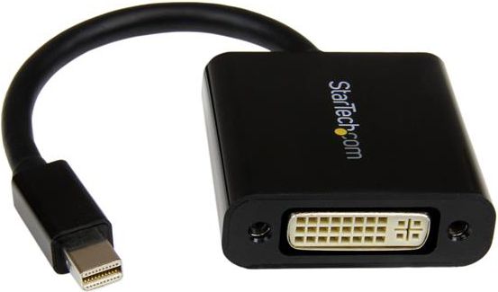 Adapter AV StarTech DisplayPort Mini - DVI-I czarny (MDP2DVI3)