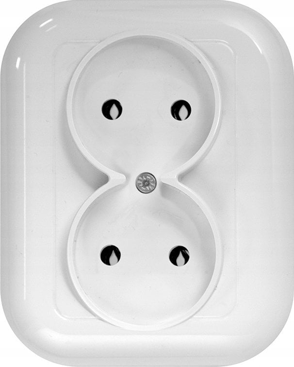 Montis Gniazdo wtyczkowe podwójne PT-5F MONTIS EXTENSA MT057