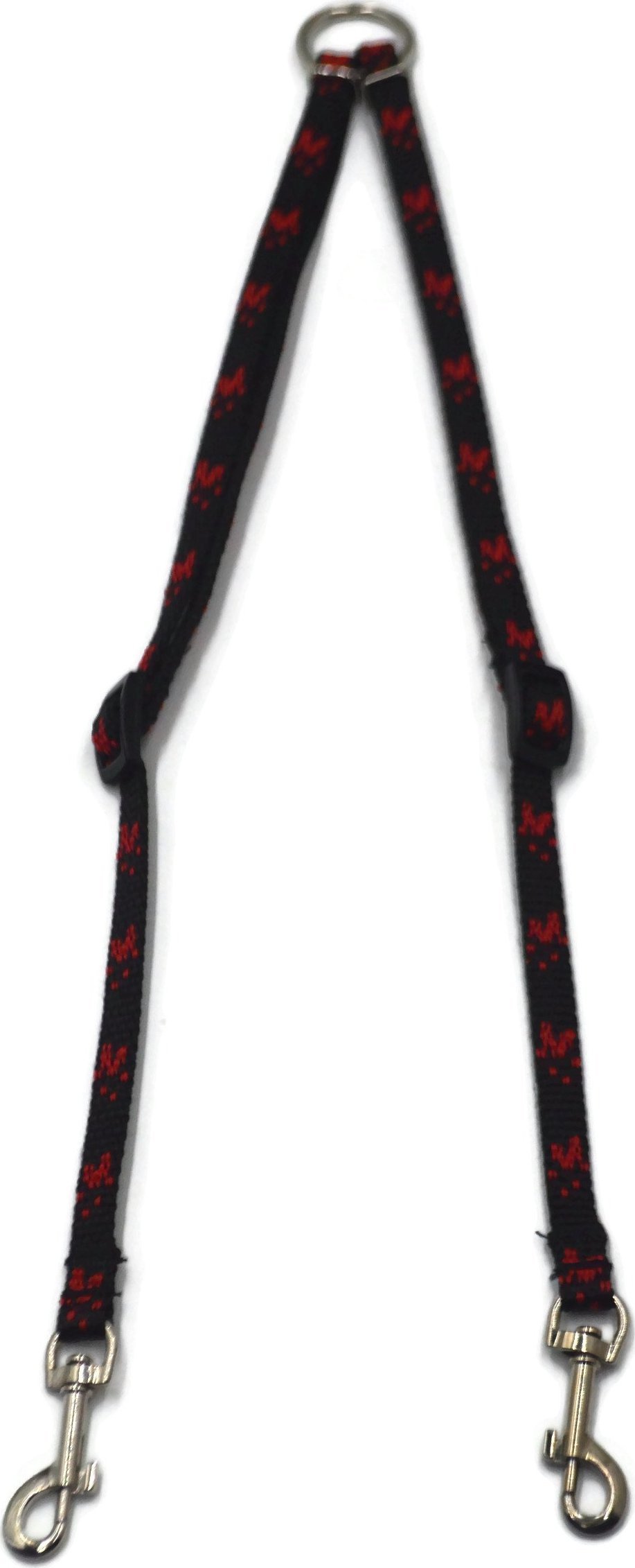 Alizoo Dwójnik w łapki, rozdzielacz smyczy dla psa 10mm/40-60cm - ALIZOO