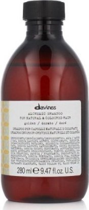 Davines DAVINES ALCHEMIC Golden szampon podkreślający kolor, włosy blond złote i miodowe, 280ml