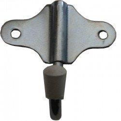 Wieszak pojedynczy brązowy