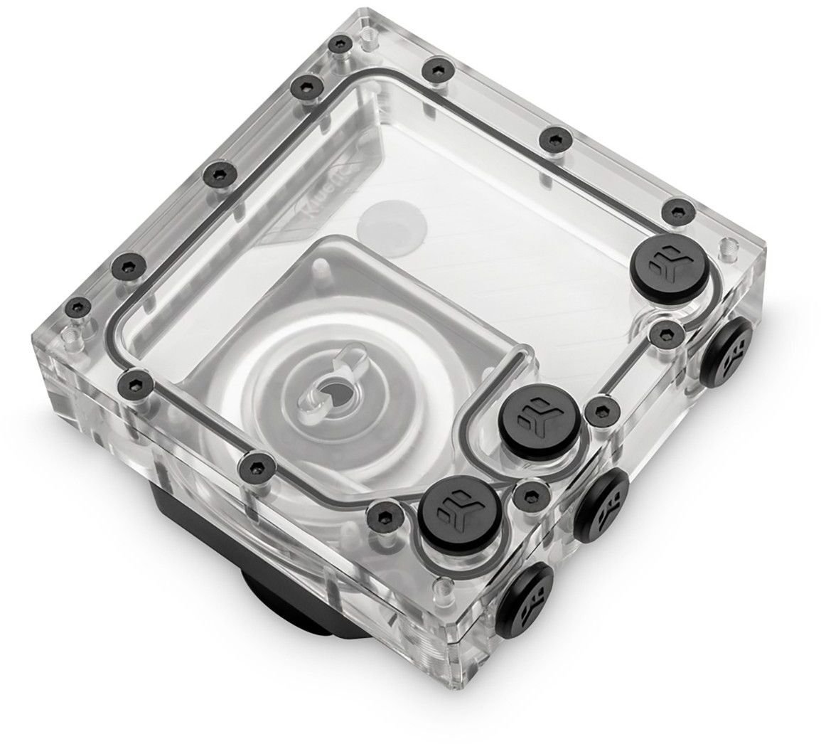 EK Water Blocks EK-Quantum Kinetic3 FLT D5 PWM Zbiornik-pompa kombinacja - 120mm, D-RGB, Akryl