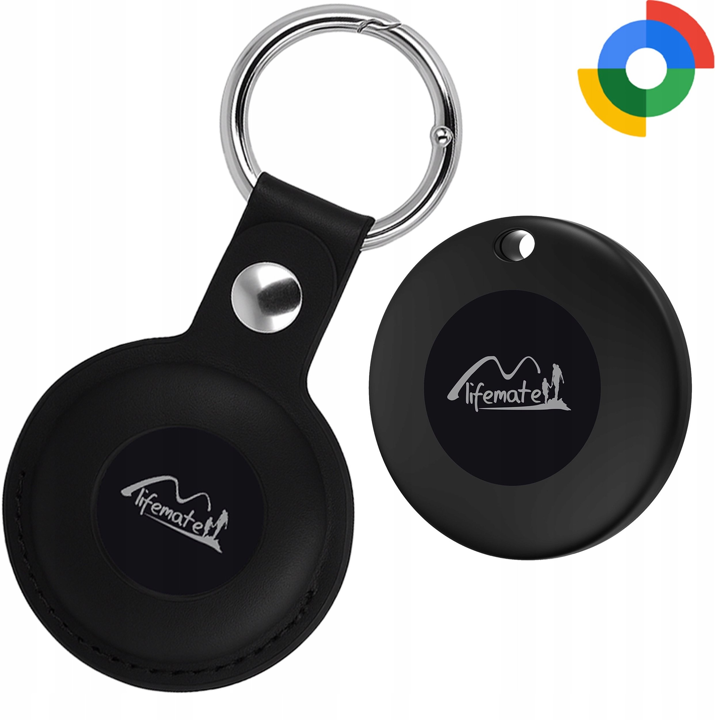 Lokalizator GPS Mini Do Kluczy Auta Kota Roweru Psa Czarny Android Etui