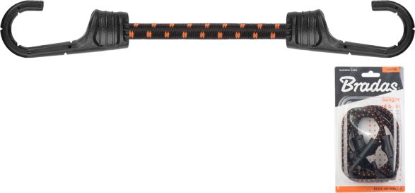 Bradas Zestaw 2 x guma elastyczna z metalowym hakiem PVC 0,8x100cm Bradas 5426