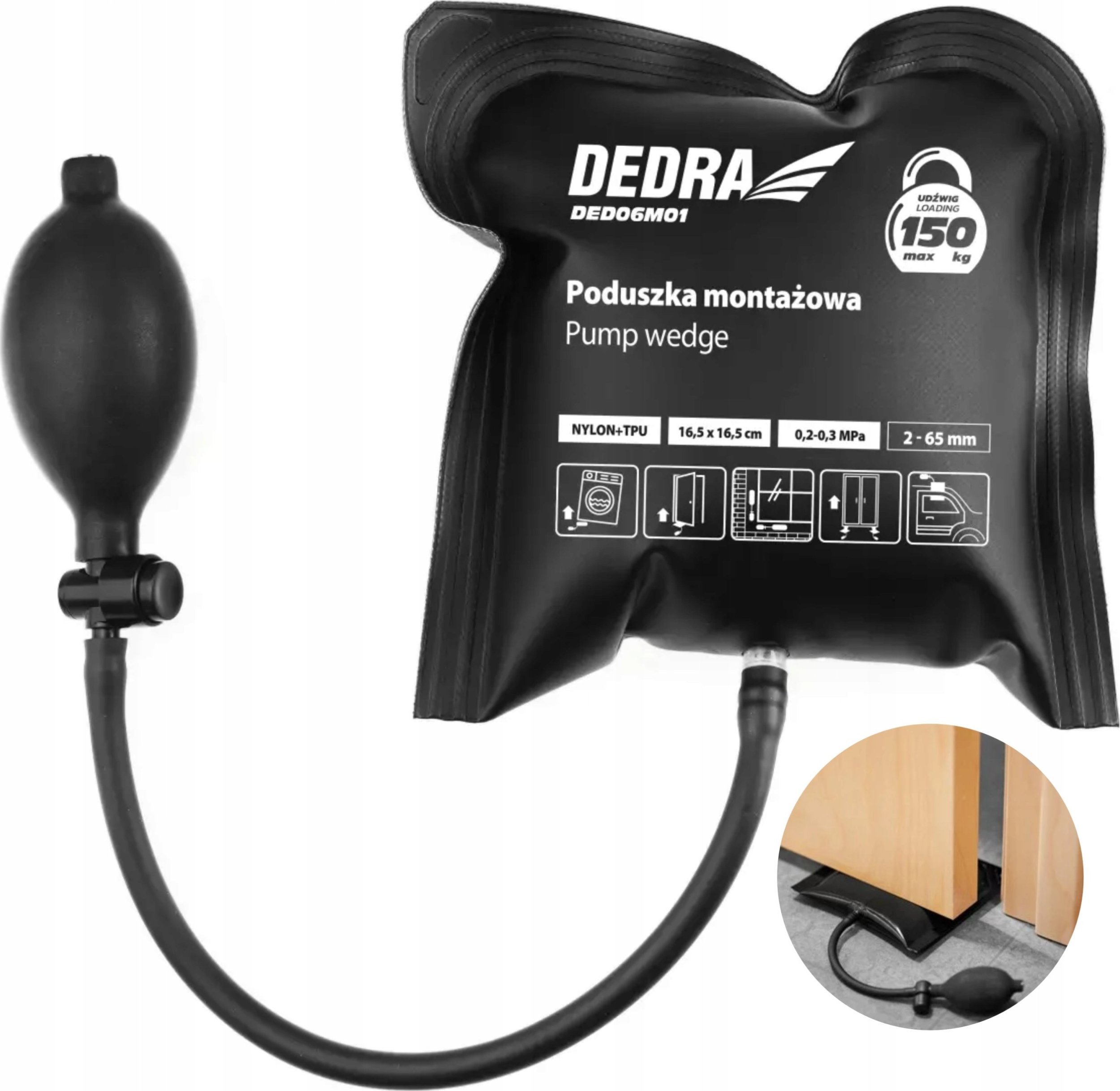 Dedra Poduszka montażowa 16.5x165cm, udźwig 150kg