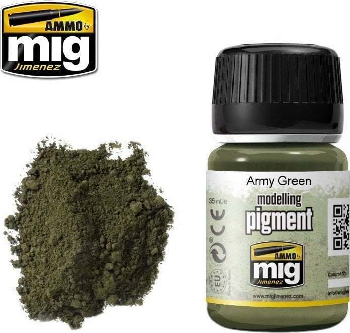 Vallejo Ammo: Modelling Pigment - Army Green (35 ml)