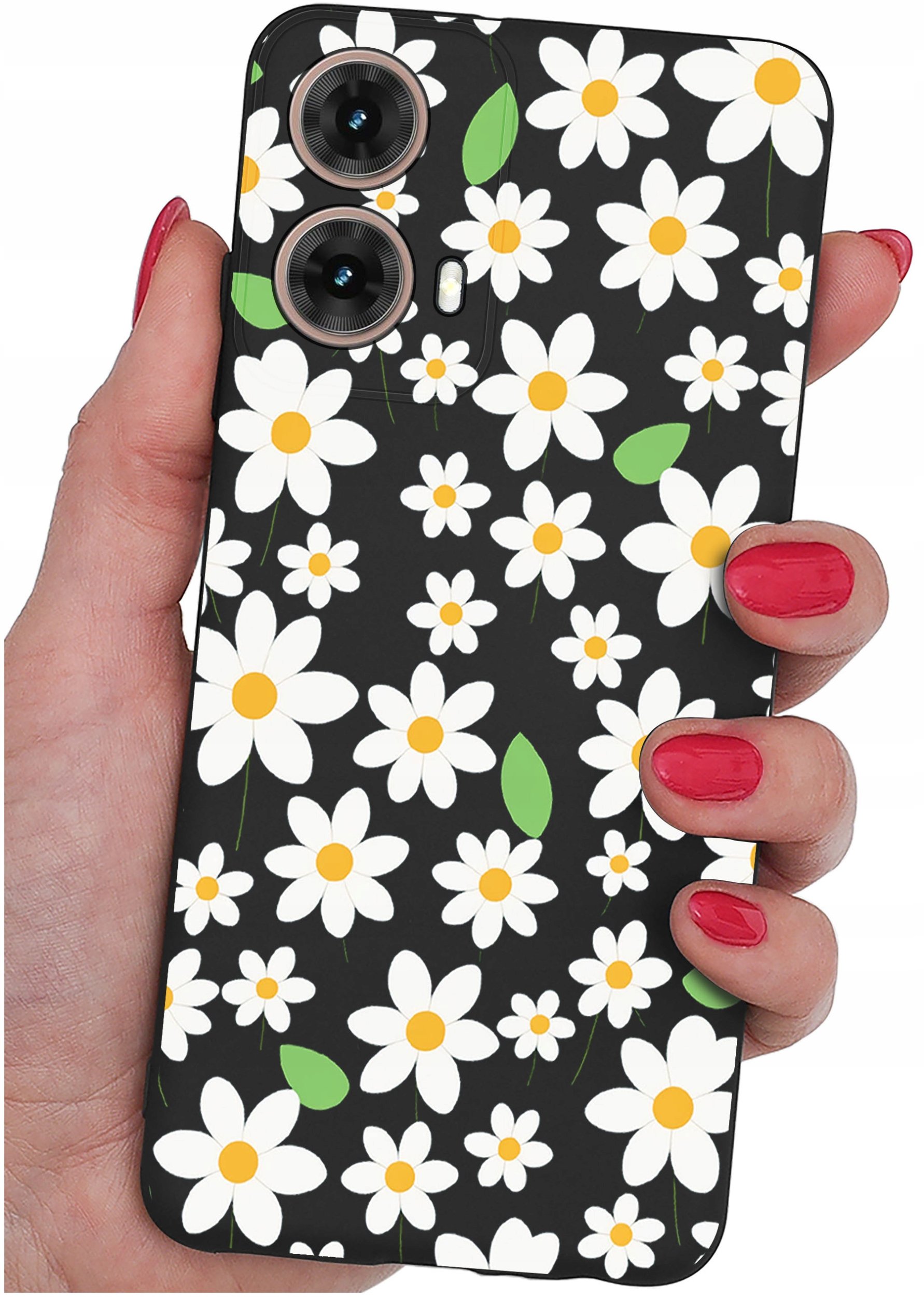 Etui do Motorola Moto G85 5G WZORY |SILIKONOWE MATT CASE