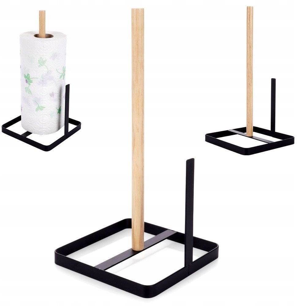 Vilde Stojak na ręcznik papierowy drewniany 30 cm