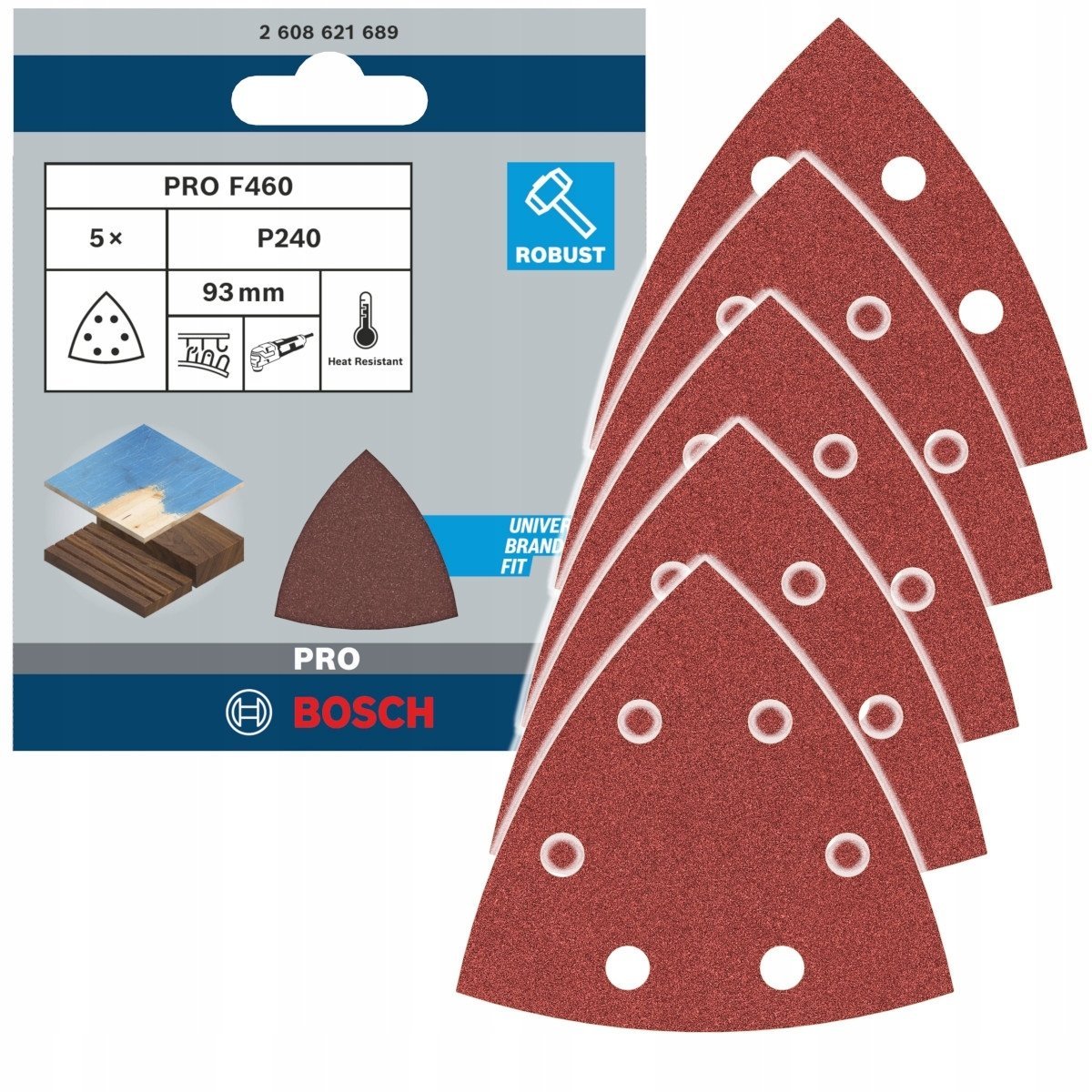 OKŁADZINA SZLIFIERSKA F460 BfWP,G240,93m