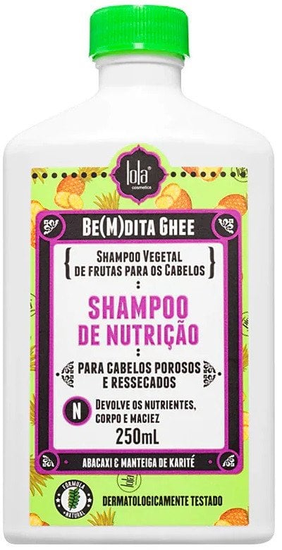 Lola Cosmetics Be(M)dita Ghee odżywczy szampon do włosów z ananasem i masłem bacuri 250ml