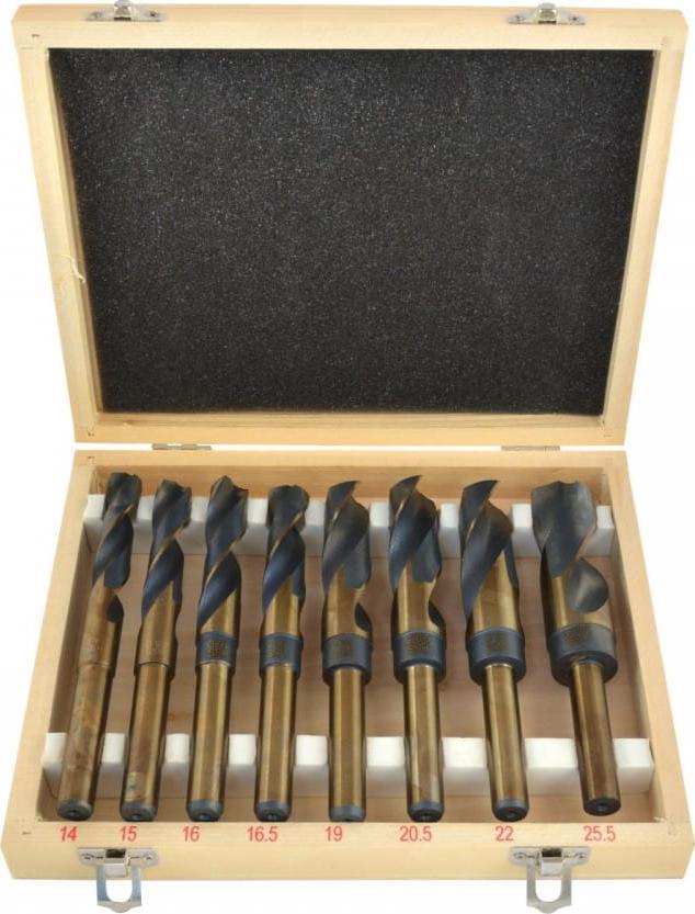 Wiertło Geko ZESTAW 8SZT. WIERTEŁ NWKA DO METALU I DREWNA HSS(10) G38115 GEKO