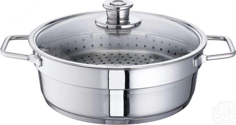 Schulte-Ufer Schulte-Ufer Wega Garnek do gotowania na parze Aroma Steamer 30 cm około 6,5l - na magazynie!!!