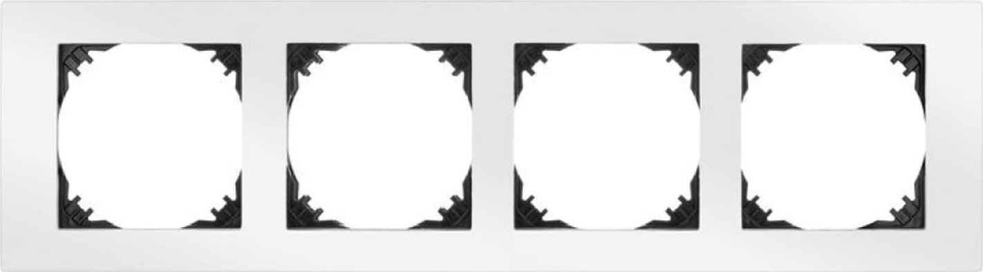 Elektro-Plast Vestra Ramka poczwórna IP20 biały 3874-00