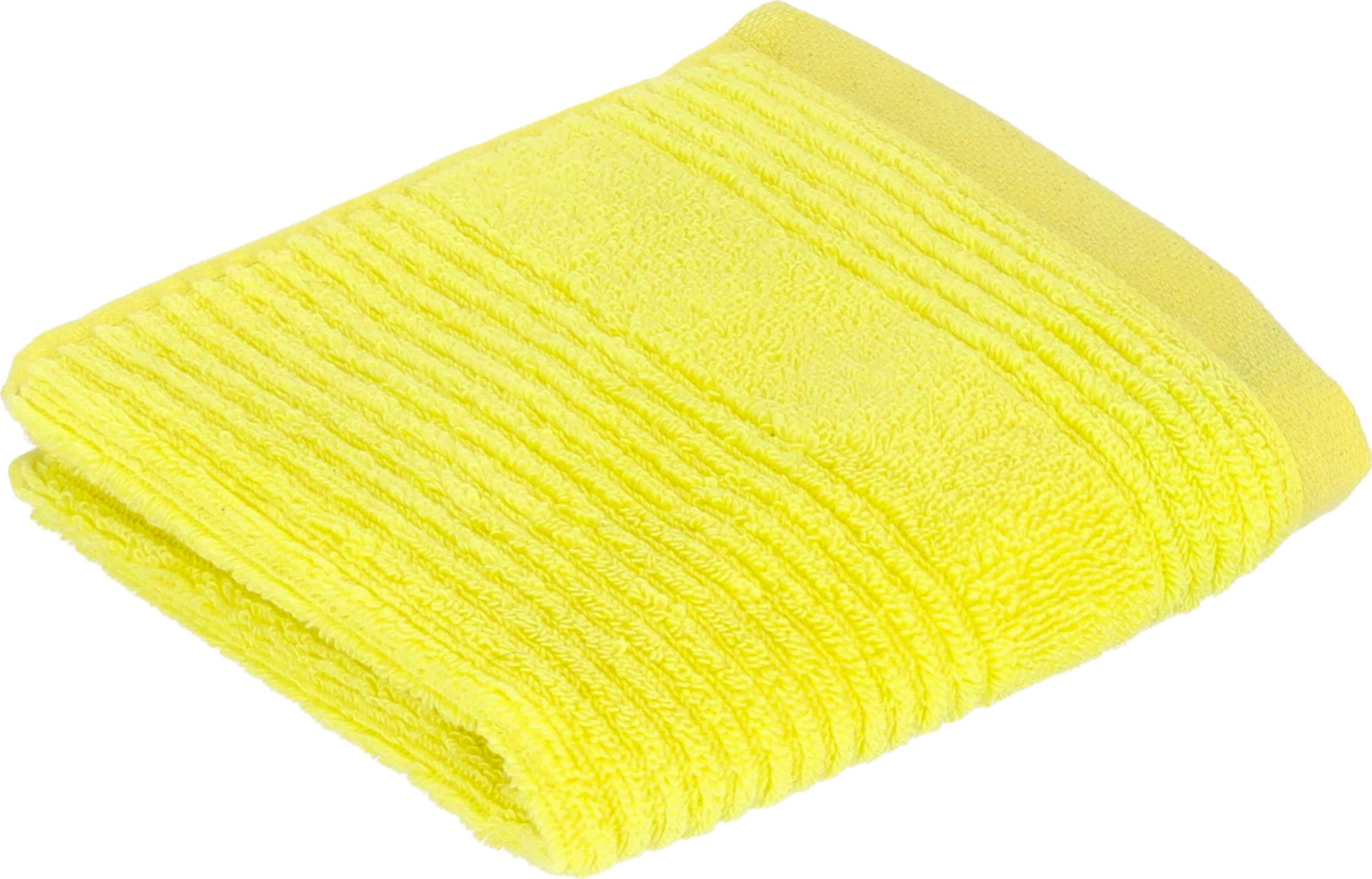 Vossen Ręcznik bawełniany 30x50 cm Tomorrow 139 Electric Yellow biodegradowalny