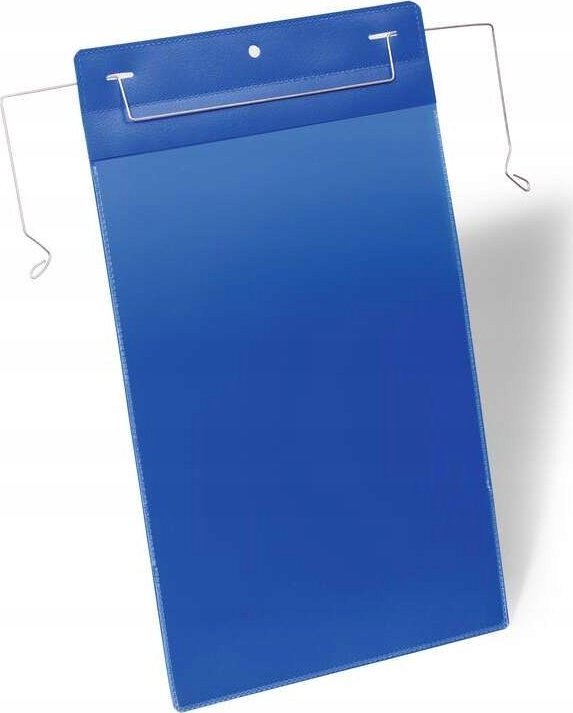 Durable Kieszeń magazynowa pionowa z uchwytami z drutu A4 175307 niebieska 50szt