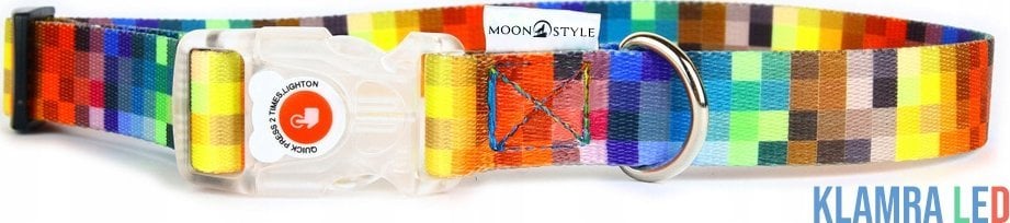 Matteo MATTEO OBROŻA Z KLAMRĄ LED PIKSELE 25mm/38-65cm