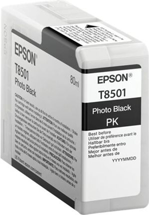 Tusz Epson Wkład atramentowy UltraChromeHD Photo Black (C13T850100)