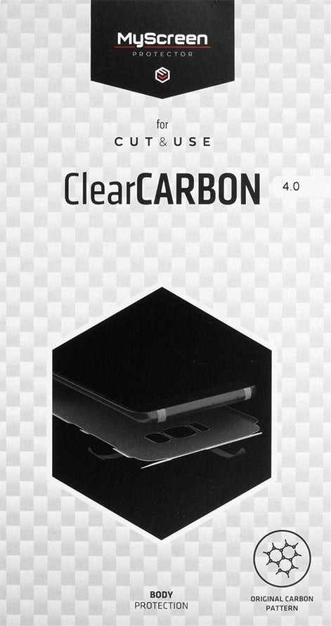 Ploter MyScreen Protector MS CUT&USE folia antiCRASH clearCARBON 4.0 13" Sprzedaż w pakiecie po 10szt cena dotyczy 1szt