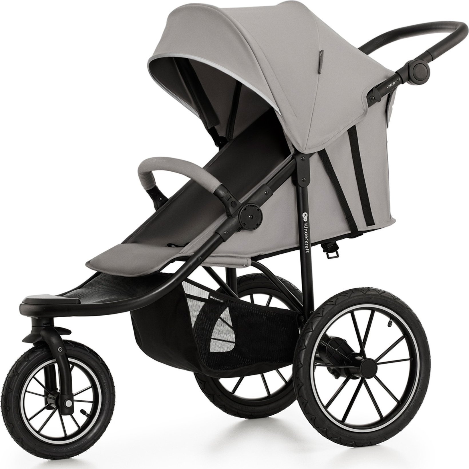 KINDERKRAFT Wózek spacerowy Helsi 2 Grey