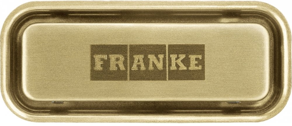 Franke elementy przelewu prostokątnego, złoty 133.0630.111