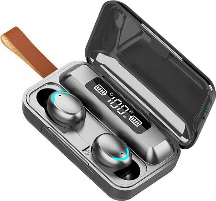 SŁUCHAWKI BEZPRZEWODOWE ZE SKÓRZANYM UCHWYTEM M21