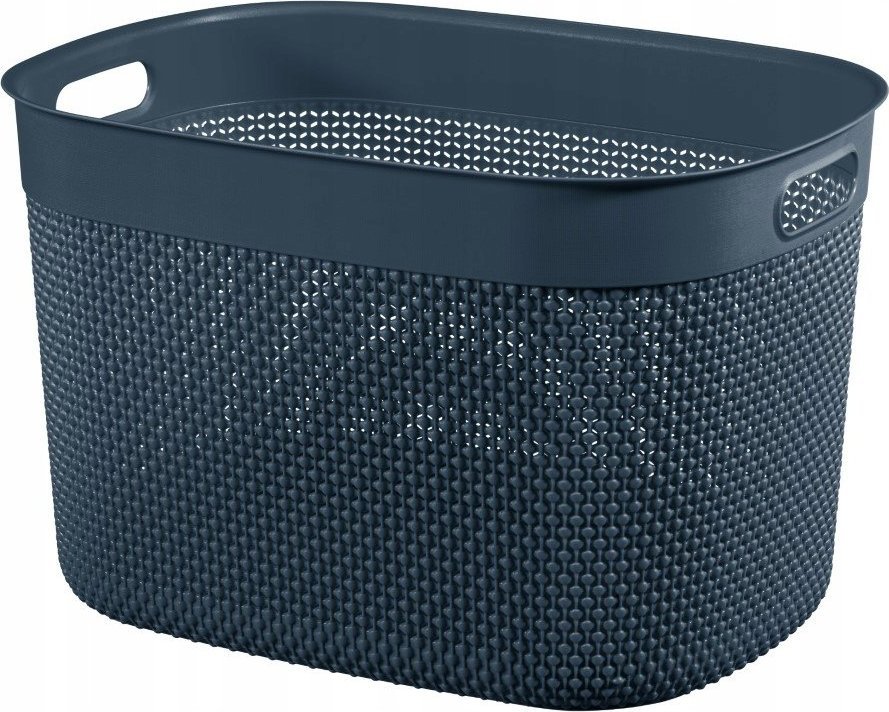 Kadax Curver Pudełko Koszyk 18L Pojemnik Granat Eko