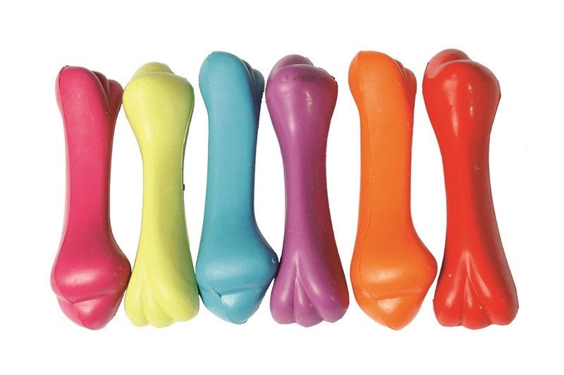 DOG TOY RUB BONE ASS 12X3X3