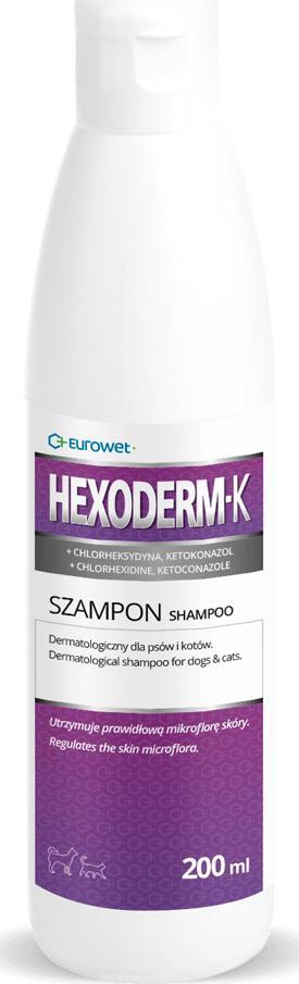 EUROWET Szampon Hexoderm K 200ml