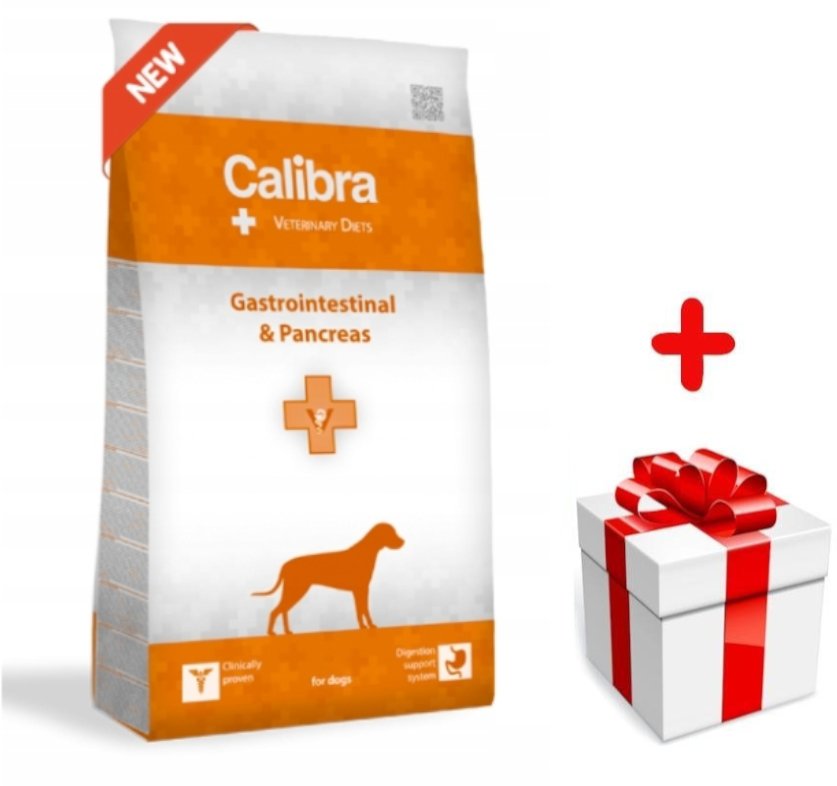 Calibra Veterinary Diets Dog Gastro and Pancreas 2kg + Niespodzianka dla psa GRATIS