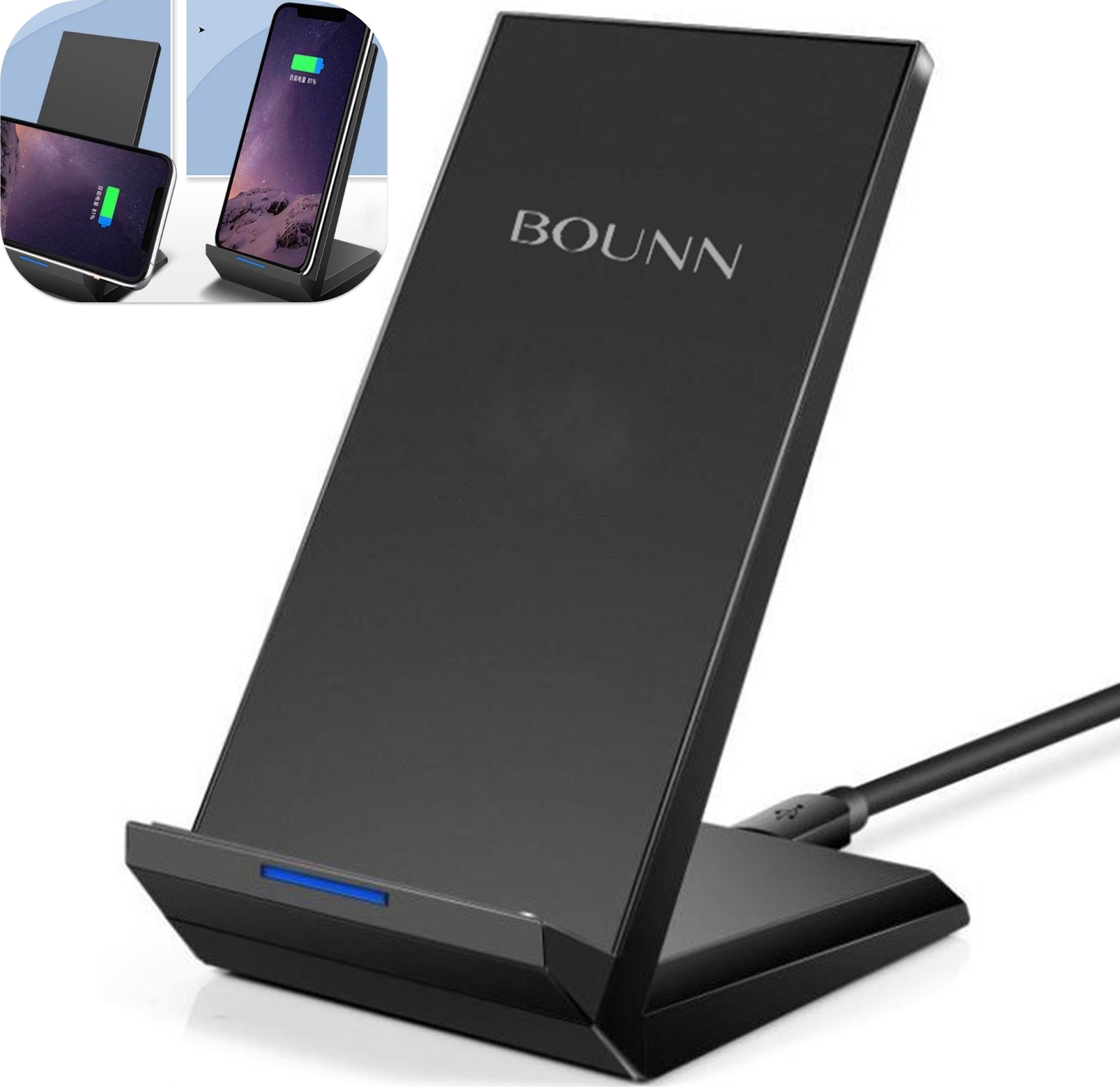 Ładowarka Bounn Bounn Åadowarka bezprzewodowa 15W Y18