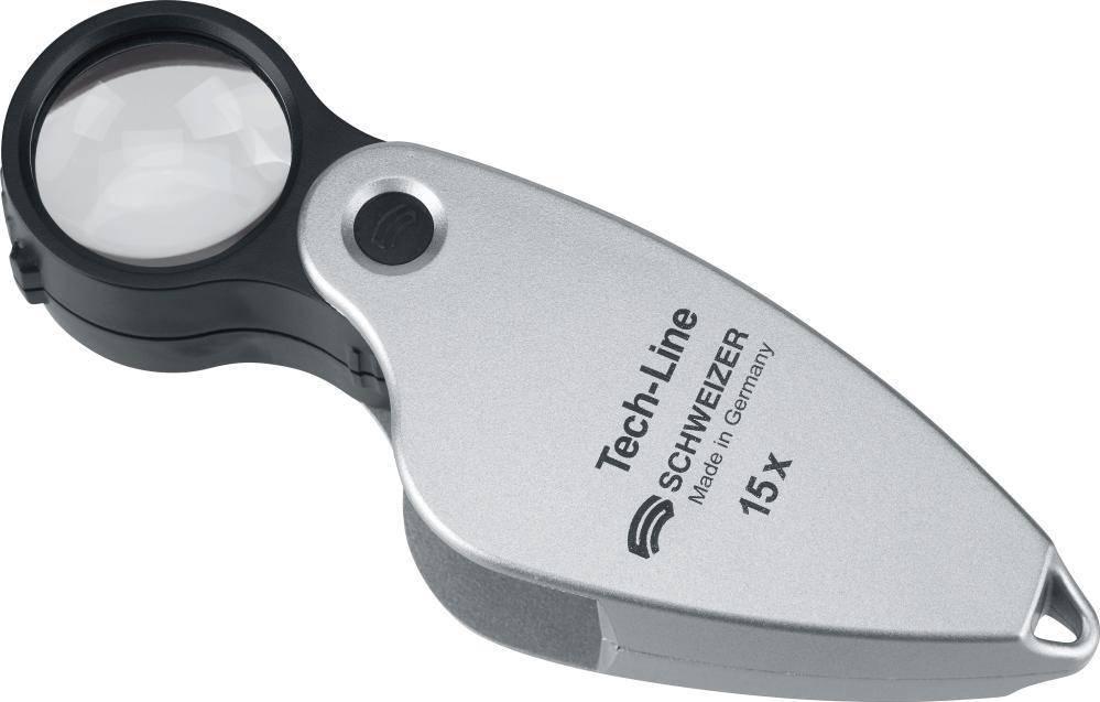 SCHWEIZER Lupa chowana Tech-Line 15,0xD22,8mm SCHWEIZER
