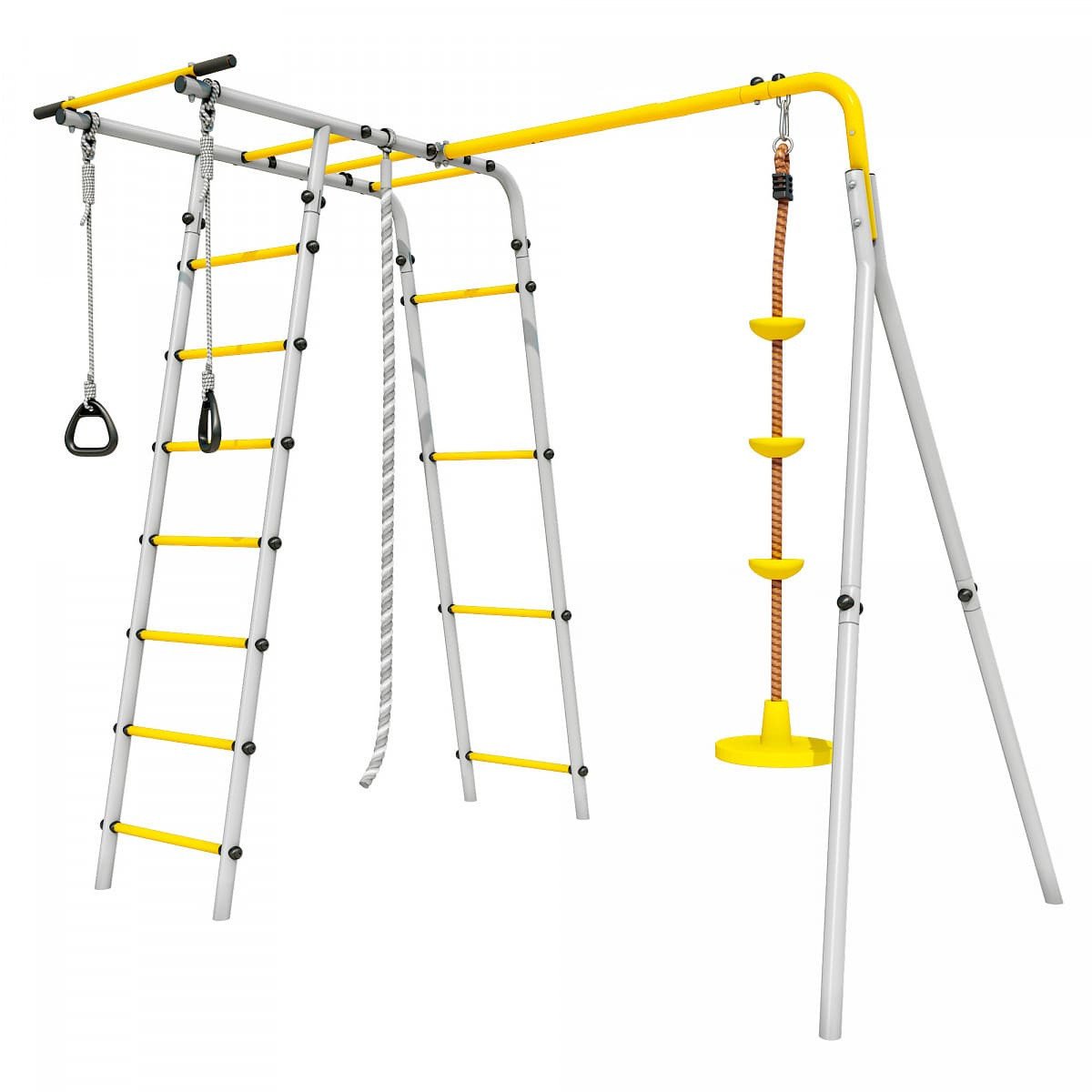 Plac zabaw Leśna Polanka | Drabinki Lina Talerz-huśtawka 100 kg