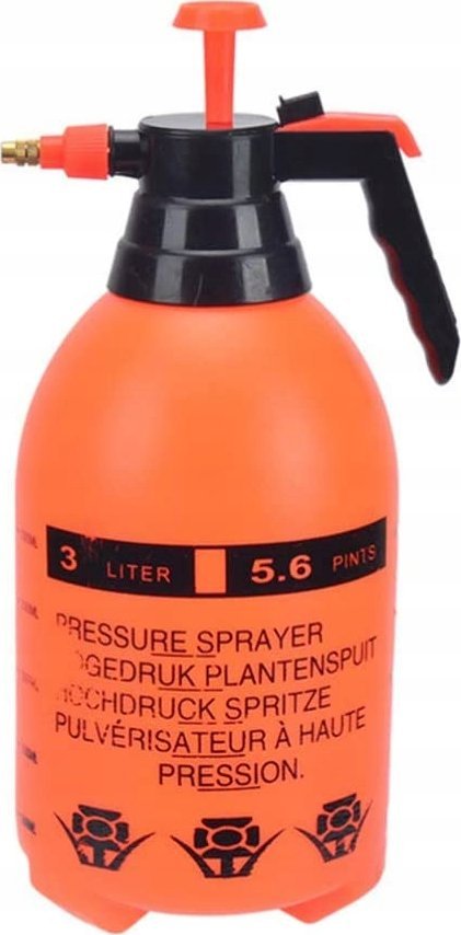 Korbi RĘCZNY OPRYSKIWACZ CIŚNIENIOWY OGRODOWY DO ROŚLIN SPRYSKIWACZ RĘCZNY 3L