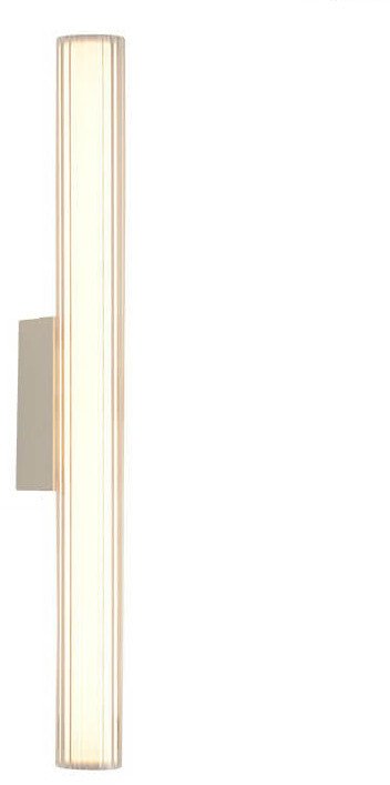 Ścienny kinkiet Linea LP-0510/1W-45 WH LED 8W 3000-6000K IP44 biały