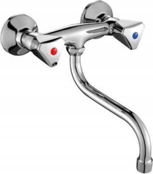 Bateria kuchenna Kuchinox Norm ścienna chrom (KCH 139535/ALL)