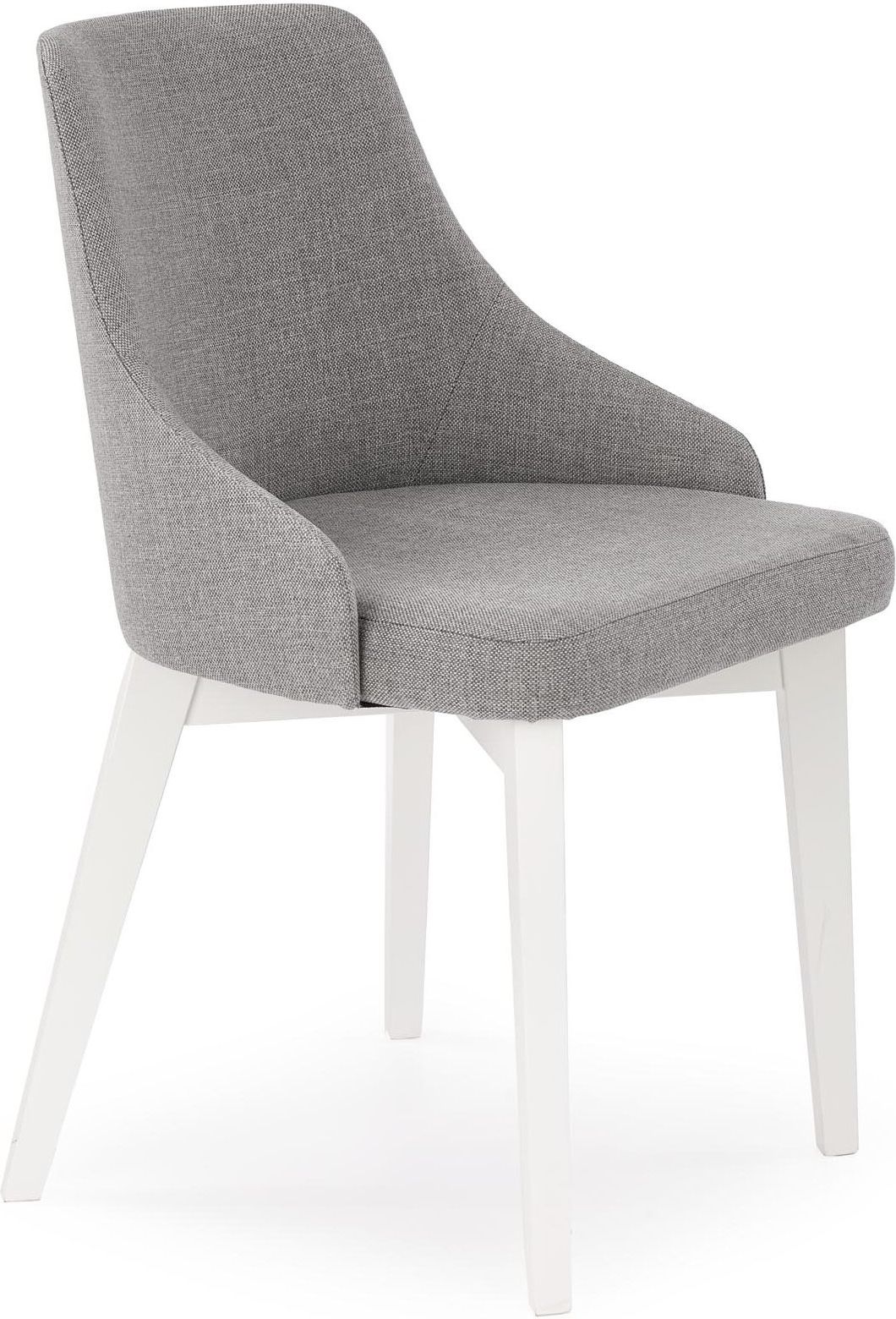 Halmar TOLEDO krzesło biały / tap. Inari 91 (1p=1szt)