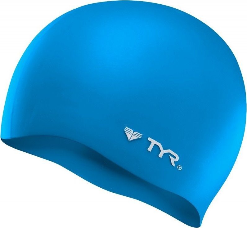 TYR Czepek Pływacki Tyr Wrinkle-Free Blue