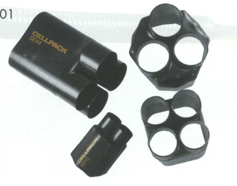 Cellpack Palczatka termokurczliwa 4-palczasta z klejem SEH4 120-300mm - 143563