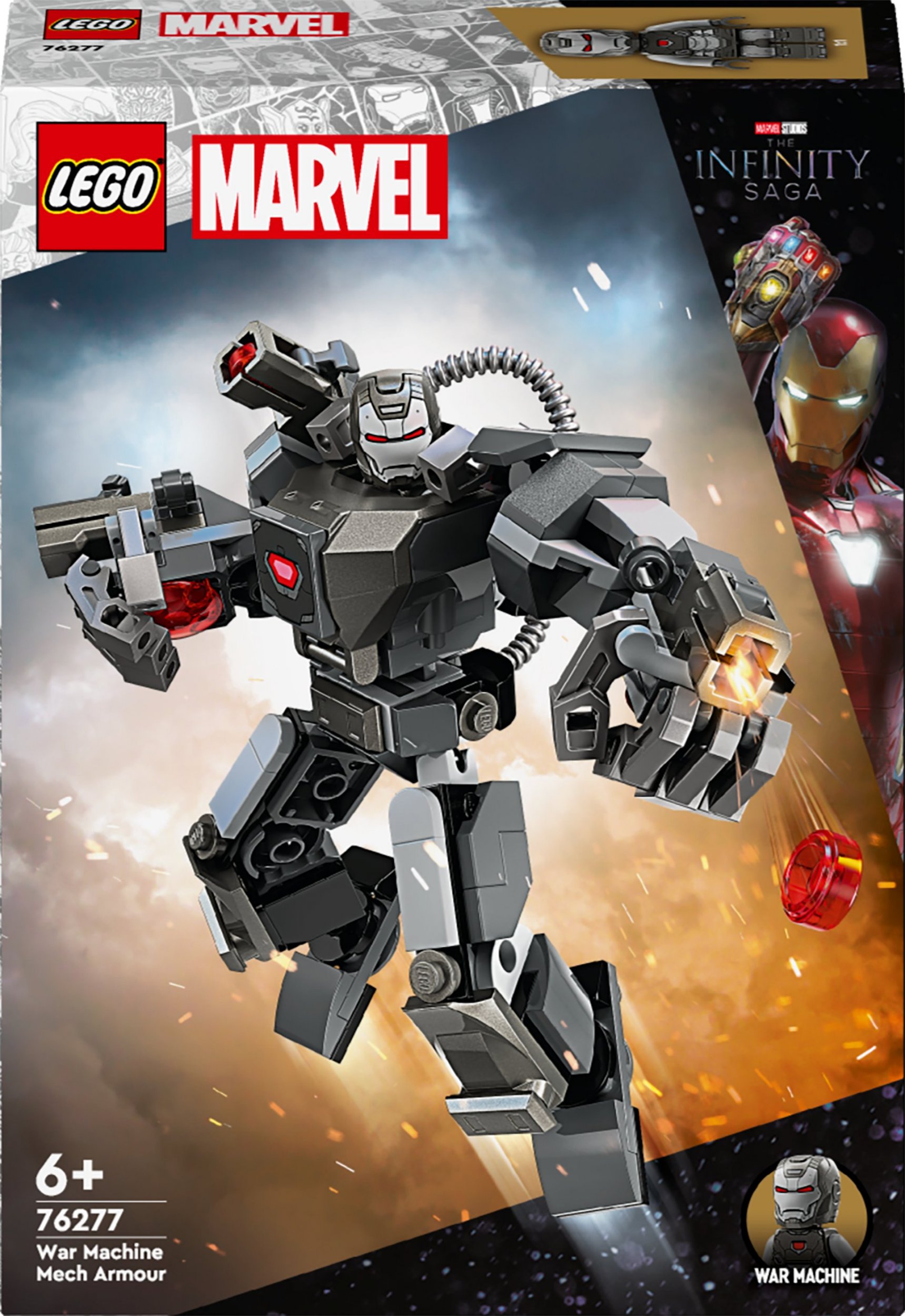 LEGO Marvel Mechaniczna zbroja War Machine (76277)