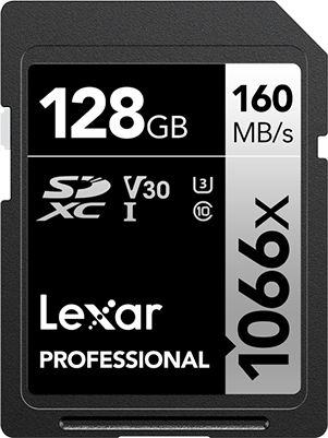 Karta Lexar Professional 1066x SDXC 128 GB Class 10 UHS-I/U3 V30 (LSD1066128G­BNNNG)