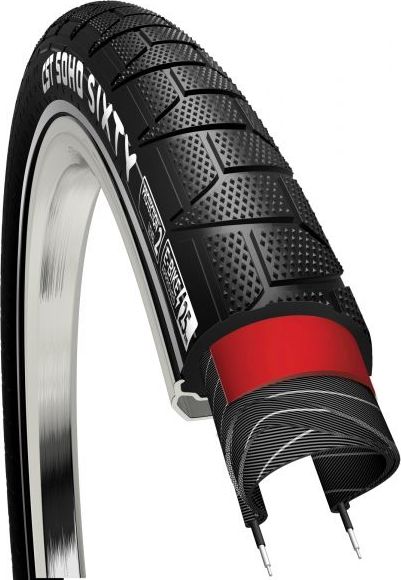 CST Opona CST 28"x 1,75x 2 C-1912 TR-CS391 SOHO CITY czarna z reflexem uniwersalny