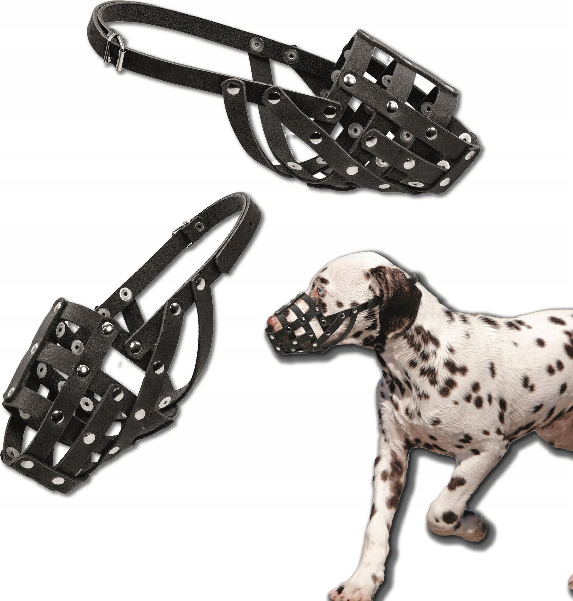 DOGGY S KAGANIEC SKÓRZANY CZARNY