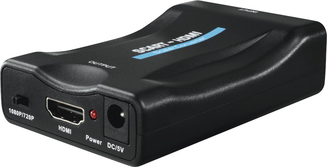 Hama AV Converter Scart - HDMI melna - Adapteris