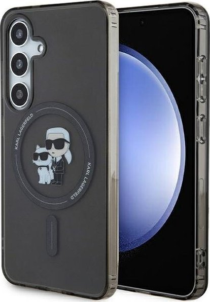 Karl Lagerfeld Karl Lagerfeld KLHMS24SHGKCNOK S24 S921 czarny/black hardcase IML Karl&Choupette MagSafe NoSize