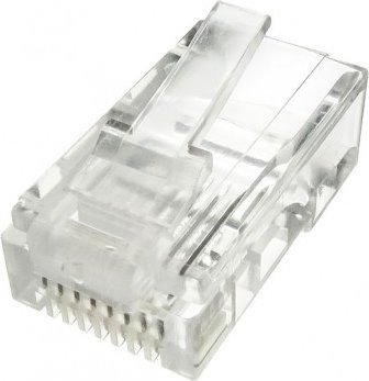 Triton Wtyk modularny WM8p8c (RJ-45), kat. 5e, na przewód okrągły, drut 100 szt