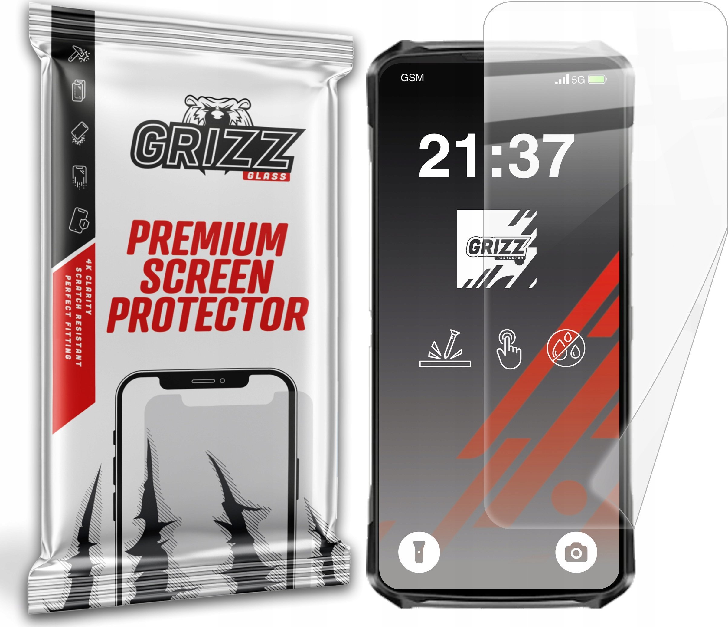 Folia ceramiczna GrizzGlass CeramicFilm do Doogee S119