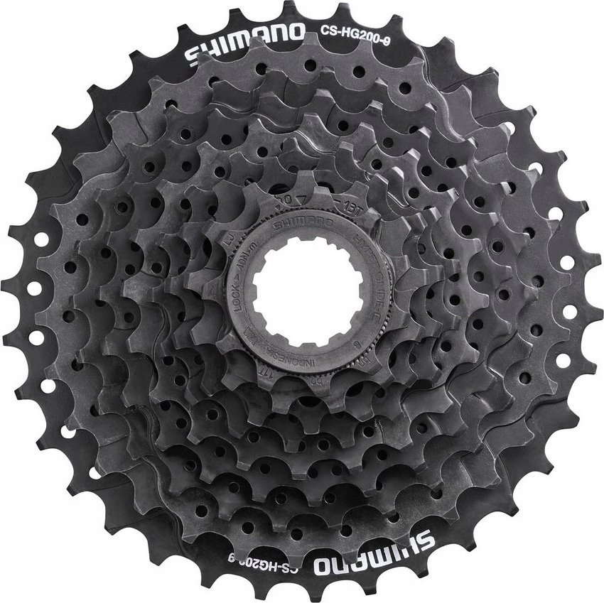 Shimano SHIMANO Kassette 9 Fach, Parti per Bici. Unisex Adulto