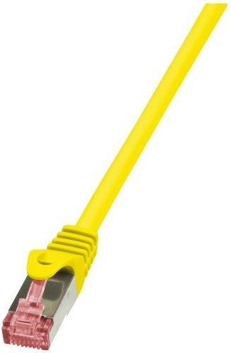 LogiLink Patchcord CAT.6 S/FTP 1,50m, żółty (CQ2047S)